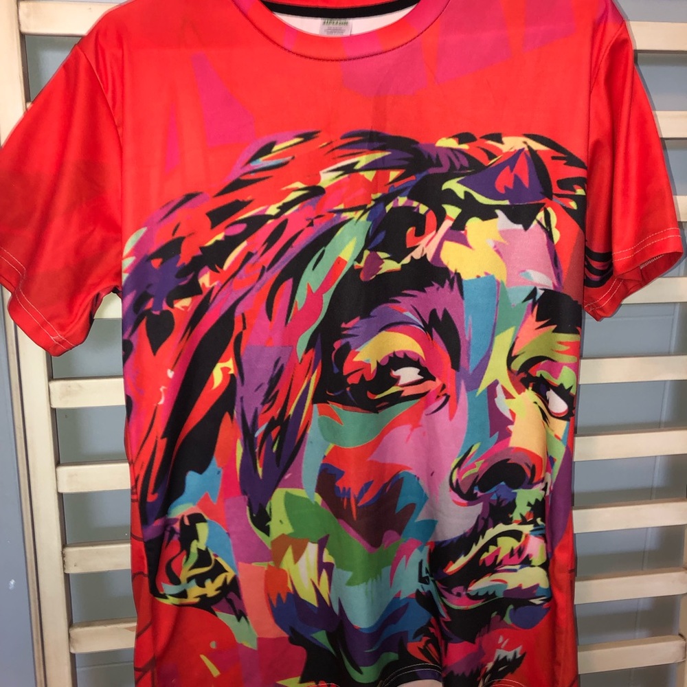 Oversized Tupac shirt